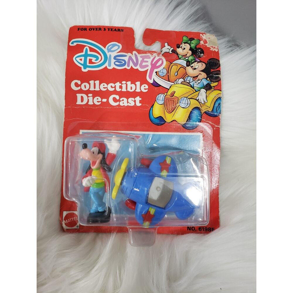 Preschool Toy MATTEL Disney Goofy Mouse Collectible Die-Cast Car and‎ Figure